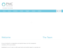 Tablet Screenshot of pmctreasury.com